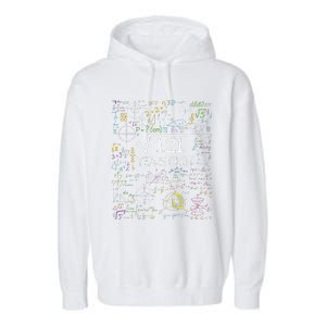 Square Root Of 121 11th Birthday 11 Year Old Funny Nerd Math Garment-Dyed Fleece Hoodie