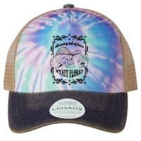 Skull Running Out Of Time Wyatt Flores Legacy Tie Dye Trucker Hat