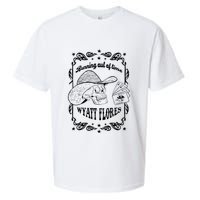 Skull Running Out Of Time Wyatt Flores Sueded Cloud Jersey T-Shirt