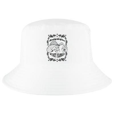 Skull Running Out Of Time Wyatt Flores Cool Comfort Performance Bucket Hat