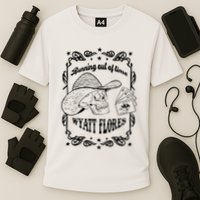 Skull Running Out Of Time Wyatt Flores Performance Shirt