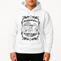Skull Running Out Of Time Wyatt Flores Hoodie
