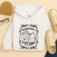 Skull Running Out Of Time Wyatt Flores Hoodie