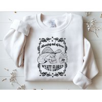 Skull Running Out Of Time Wyatt Flores Sweatshirt