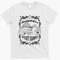 Skull Running Out Of Time Wyatt Flores T-Shirt