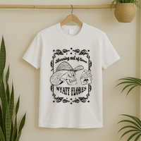 Skull Running Out Of Time Wyatt Flores T-Shirt