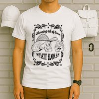 Skull Running Out Of Time Wyatt Flores T-Shirt