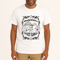 Skull Running Out Of Time Wyatt Flores Tall T-Shirt