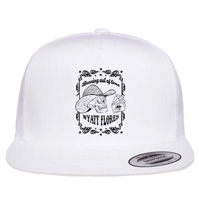 Skull Running Out Of Time Wyatt Flores Flatbill Hat