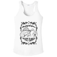 Skull Running Out Of Time Wyatt Flores Ladies PosiCharge Competitor Racerback Tank