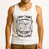 Skull Running Out Of Time Wyatt Flores Tank Top