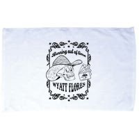 Skull Running Out Of Time Wyatt Flores Microfiber Hand Towel