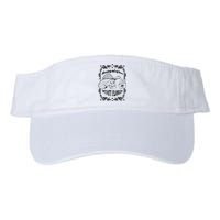 Skull Running Out Of Time Wyatt Flores Valucap Bio-Washed Visor