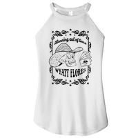 Skull Running Out Of Time Wyatt Flores Women's Perfect Tri Rocker Tank