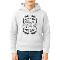 Skull Running Out Of Time Wyatt Flores Kids Hoodie