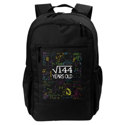Square Root Of 144 12th Birthday Funny 12 Year Old Nerd Math Backpack