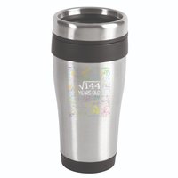 Square Root Of 144 12th Birthday Funny 12 Year Old Nerd Math 16oz Travel Tumbler