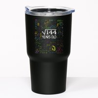 Square Root Of 144 12th Birthday Funny 12 Year Old Nerd Math Tumbler