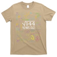 Square Root Of 144 12th Birthday Funny 12 Year Old Nerd Math T-Shirt