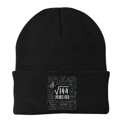 Square Root Of 144 12th Birthday 12 Year Old Gifts Math Bday Beanie