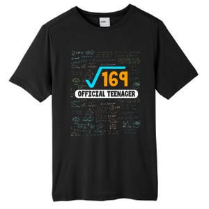 Square Root Of 169 13 Years Old Teenager Birthday Tall Fusion ChromaSoft Performance T-Shirt