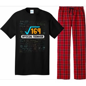 Square Root Of 169 13 Years Old Teenager Birthday Pajama Set