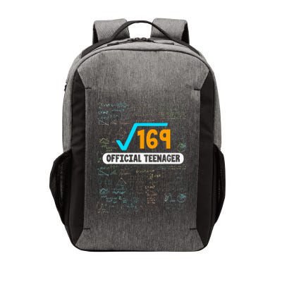 Square Root Of 169 13 Years Old Teenager Birthday Vector Backpack