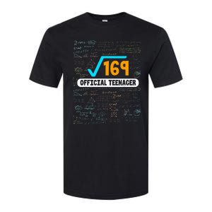 Square Root Of 169 13 Years Old Teenager Birthday Softstyle CVC T-Shirt