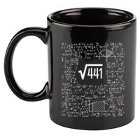 Square Root Of 441 Birthday Gift 21 Year Old Math 11oz C Handle Ceramic Mug
