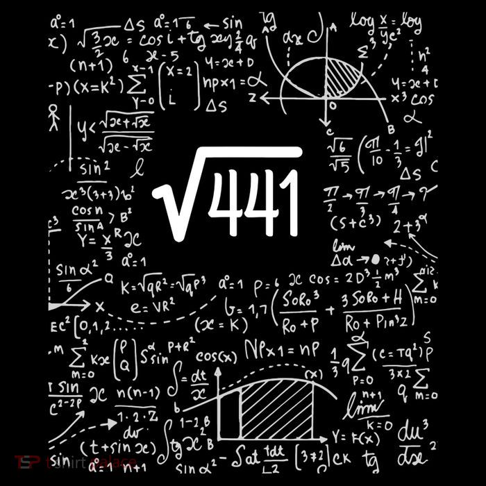 Square Root Of 441 Birthday Gift 21 Year Old Math Premium T-Shirt