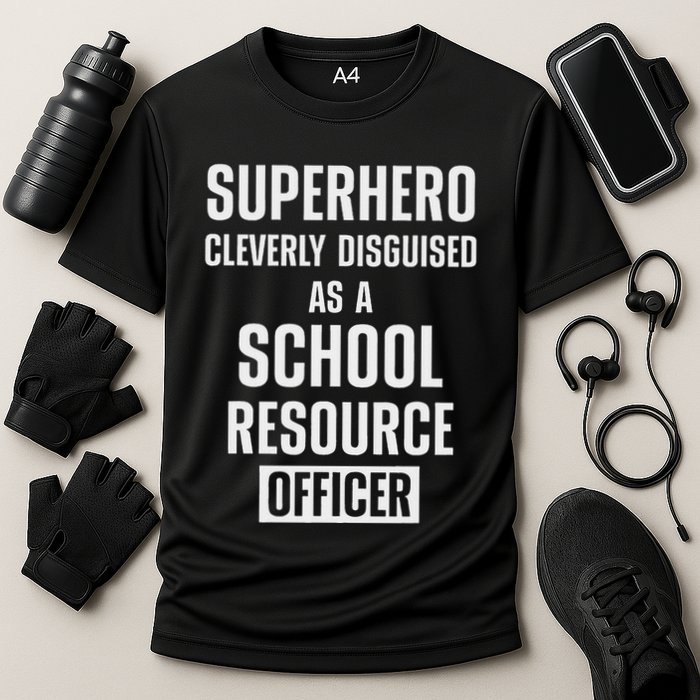 School Resource Officer Sro Cooling Performance Crew T-Shirt