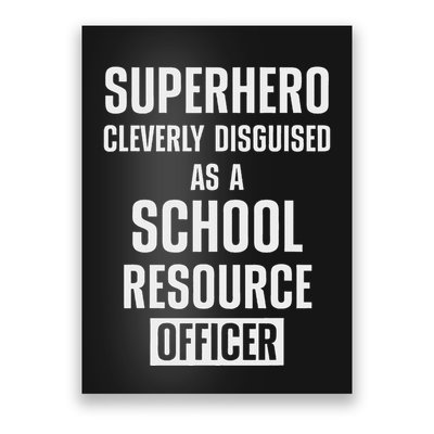 School Resource Officer Sro Poster