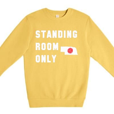 Standing Room Only Volleyball Premium Crewneck Sweatshirt