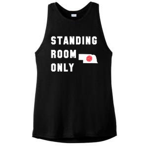 Standing Room Only Volleyball Ladies PosiCharge Tri-Blend Wicking Tank