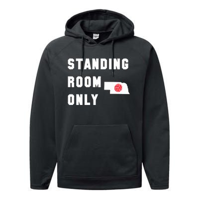 Standing Room Only Volleyball Performance Fleece Hoodie