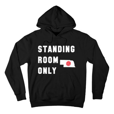 Standing Room Only Volleyball Hoodie