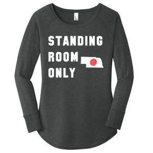 Standing Room Only Volleyball Women's Perfect Tri Tunic Long Sleeve Shirt