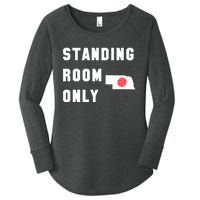 Standing Room Only Volleyball Women's Perfect Tri Tunic Long Sleeve Shirt