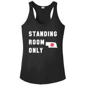 Standing Room Only Volleyball Ladies PosiCharge Competitor Racerback Tank