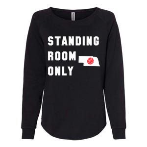 Standing Room Only Volleyball Womens California Wash Sweatshirt