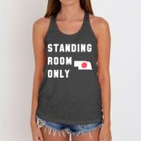 Standing Room Only Volleyball Women's Knotted Racerback Tank