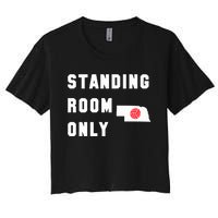 Standing Room Only Volleyball Women's Crop Top Tee