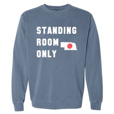 Standing Room Only Volleyball Garment-Dyed Sweatshirt