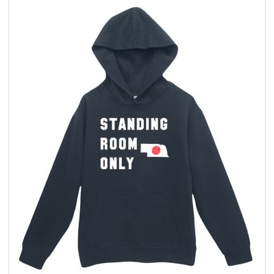 Standing Room Only Volleyball Urban Pullover Hoodie