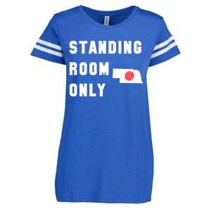 Standing Room Only Volleyball Enza Ladies Jersey Football T-Shirt