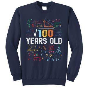 Square Root Of 100 10th Birthday 10 Years Old Birthday Sweatshirt