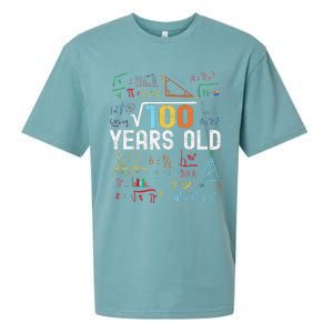 Square Root Of 100 10th Birthday 10 Years Old Birthday Sueded Cloud Jersey T-Shirt