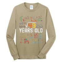 Square Root Of 49 7th Birthday 7 Years Old Birthday Tall Long Sleeve T-Shirt