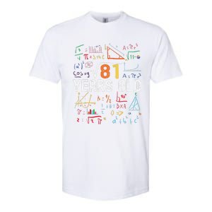 Square Root Of 81 9th Birthday 9 Years Old Birthday Softstyle CVC T-Shirt