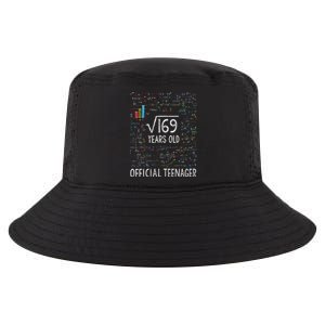 Square Root Of 169 13 Years Old Nager Birthday Cool Comfort Performance Bucket Hat